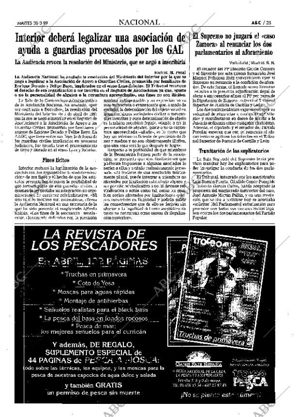 ABC MADRID 30-03-1999 página 25