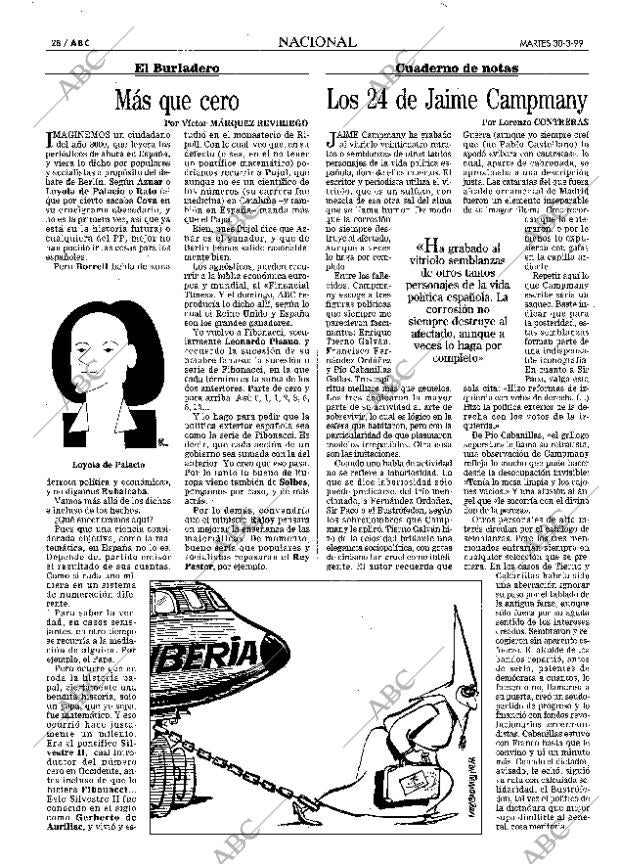 ABC MADRID 30-03-1999 página 28