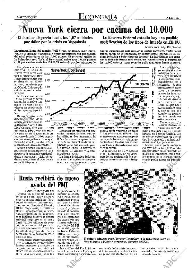 ABC MADRID 30-03-1999 página 39