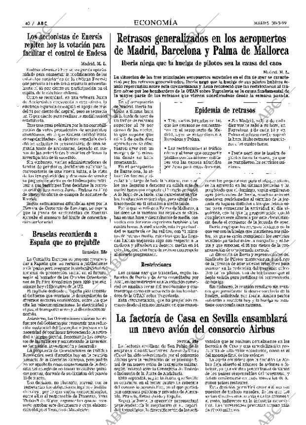 ABC MADRID 30-03-1999 página 40