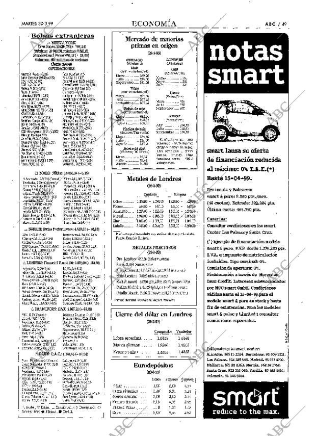 ABC MADRID 30-03-1999 página 49
