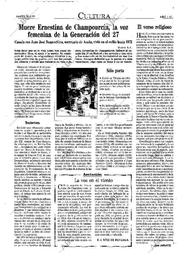 ABC MADRID 30-03-1999 página 61
