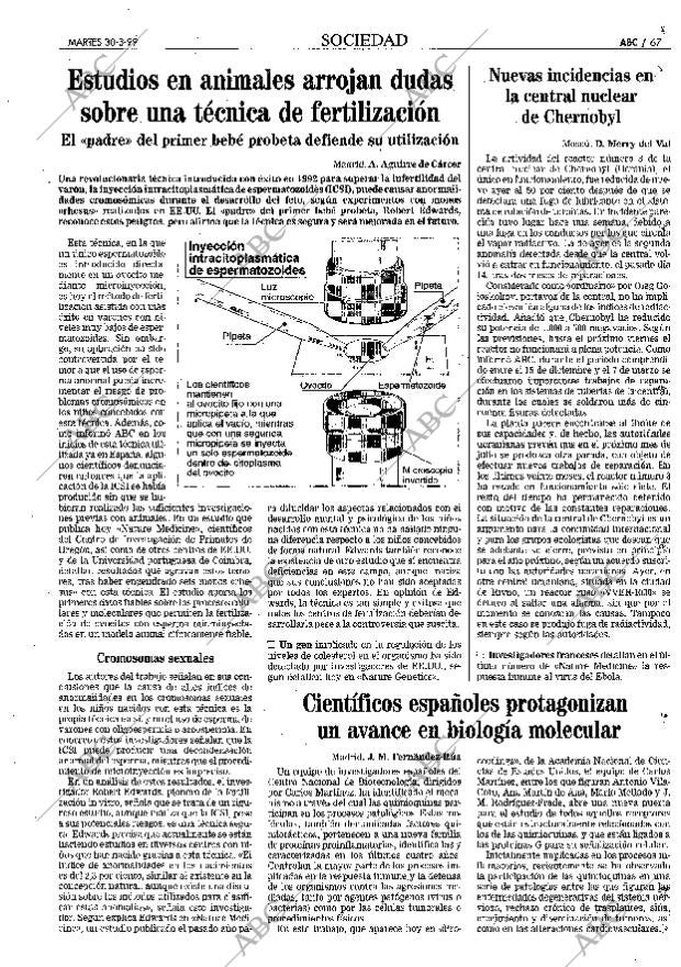 ABC MADRID 30-03-1999 página 67