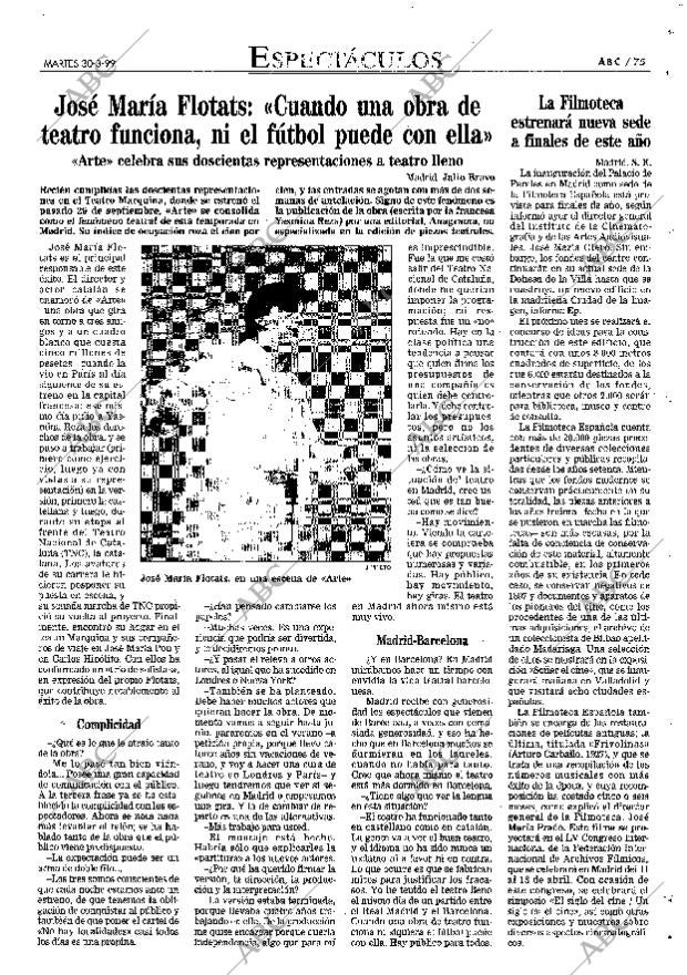 ABC MADRID 30-03-1999 página 75