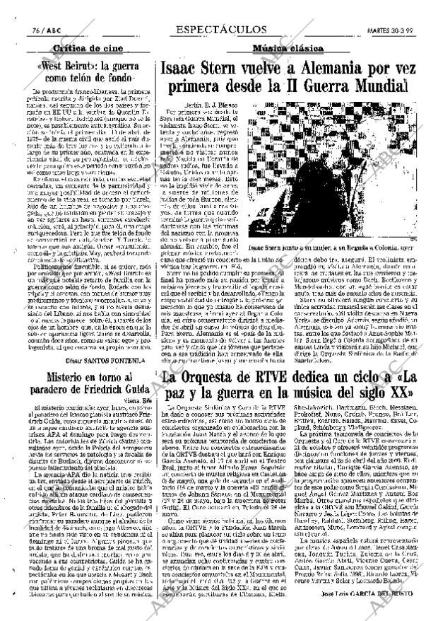ABC MADRID 30-03-1999 página 76