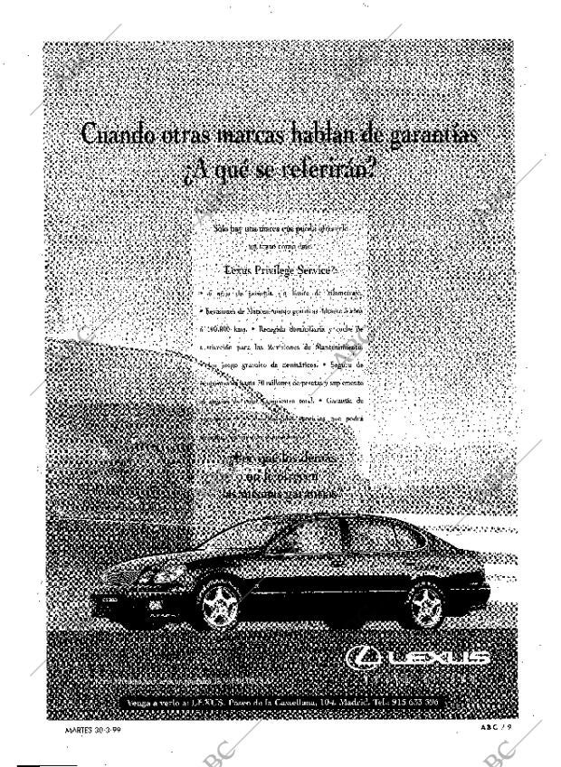 ABC MADRID 30-03-1999 página 9