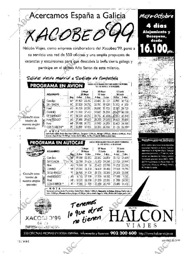 ABC SEVILLA 30-03-1999 página 12