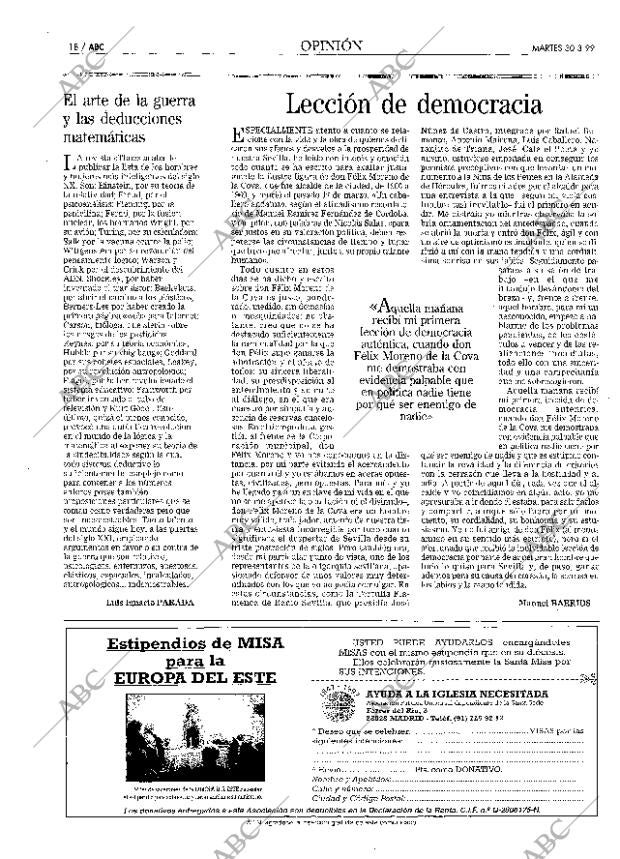 ABC SEVILLA 30-03-1999 página 18