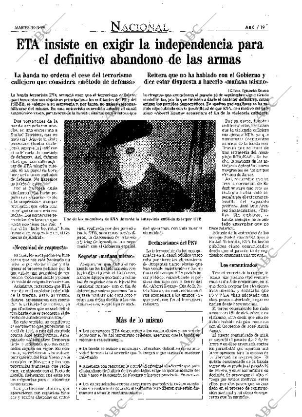 ABC SEVILLA 30-03-1999 página 19