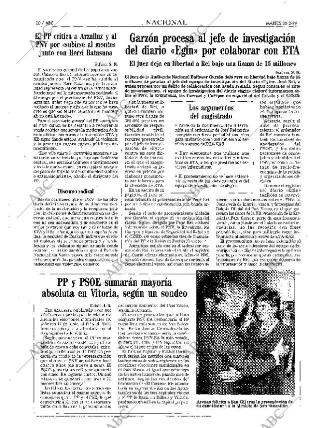 ABC SEVILLA 30-03-1999 página 20