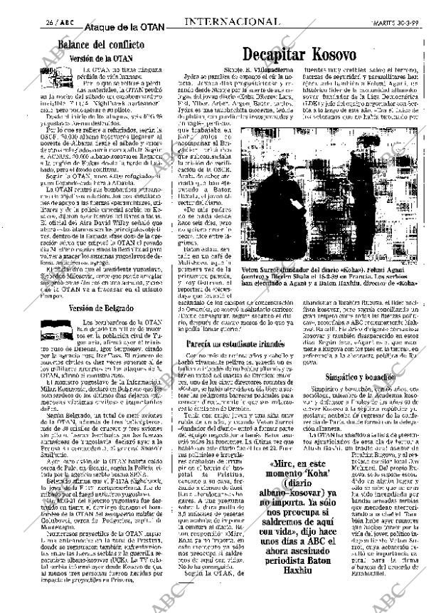 ABC SEVILLA 30-03-1999 página 26