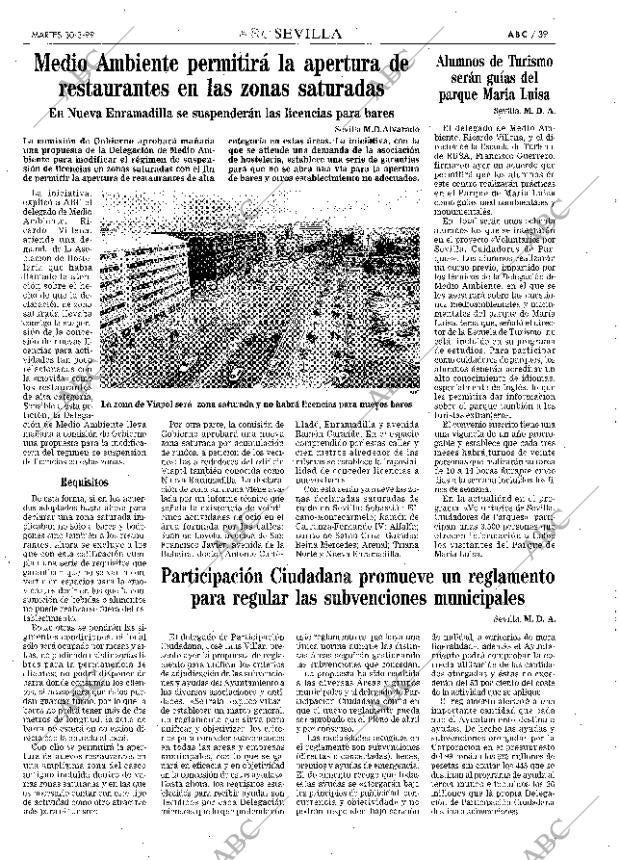 ABC SEVILLA 30-03-1999 página 39
