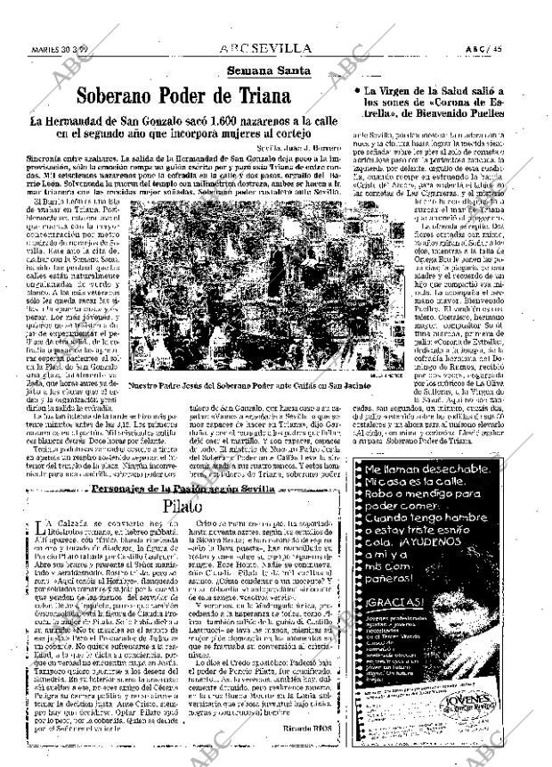 ABC SEVILLA 30-03-1999 página 45