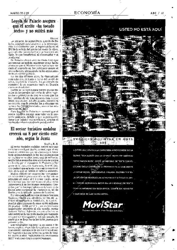 ABC SEVILLA 30-03-1999 página 61