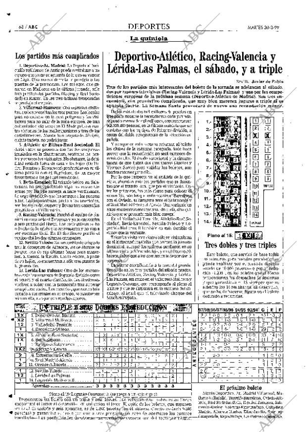 ABC SEVILLA 30-03-1999 página 68