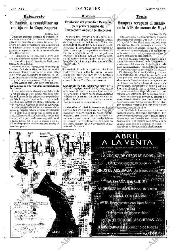 ABC SEVILLA 30-03-1999 página 72