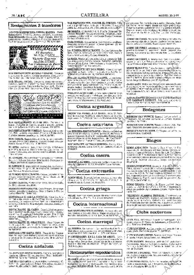 ABC SEVILLA 30-03-1999 página 78