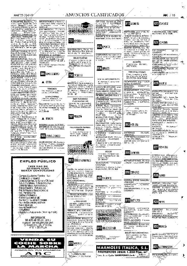 ABC SEVILLA 30-03-1999 página 85