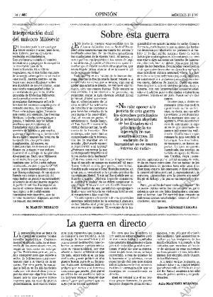 ABC MADRID 31-03-1999 página 16