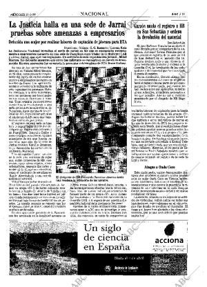 ABC MADRID 31-03-1999 página 21