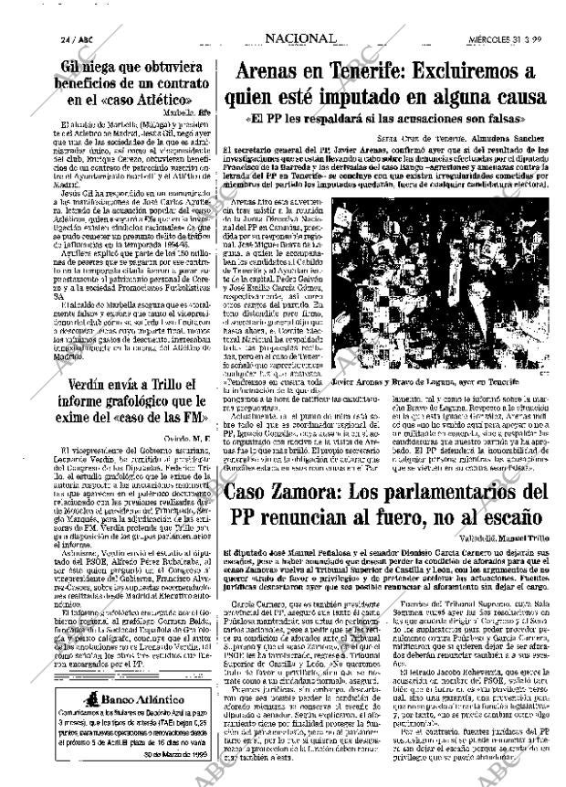 ABC MADRID 31-03-1999 página 24