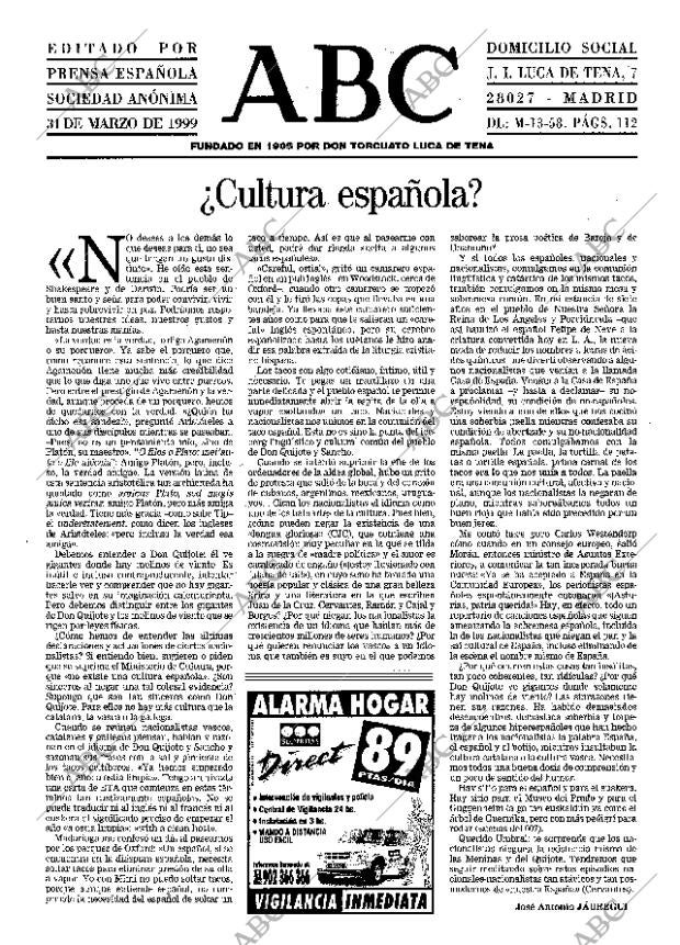 ABC MADRID 31-03-1999 página 3