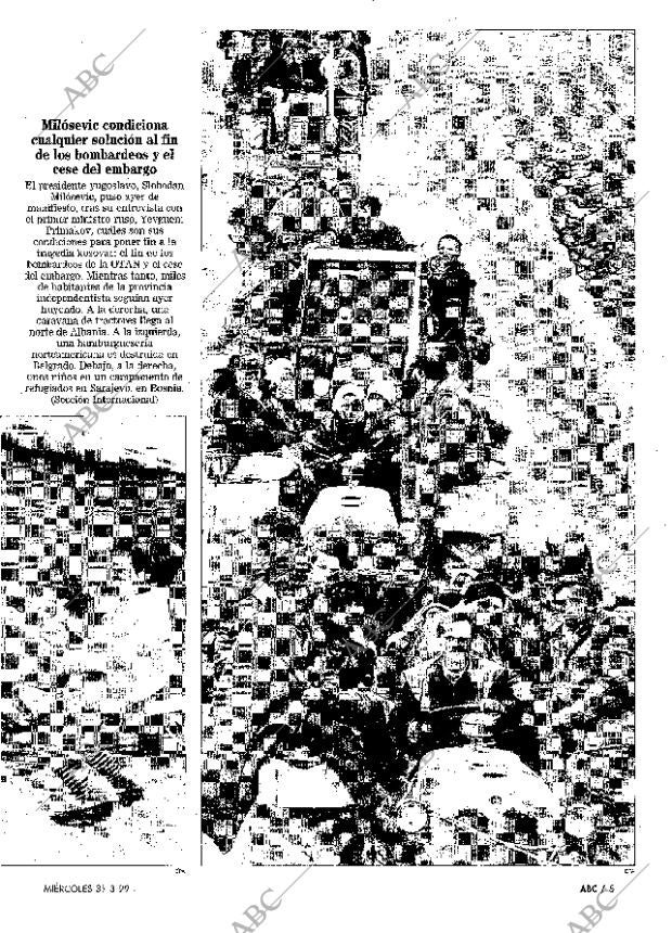 ABC MADRID 31-03-1999 página 5