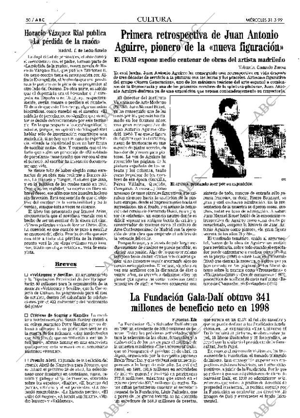 ABC MADRID 31-03-1999 página 50