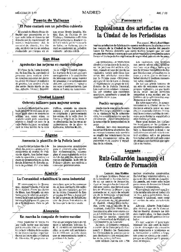 ABC MADRID 31-03-1999 página 55