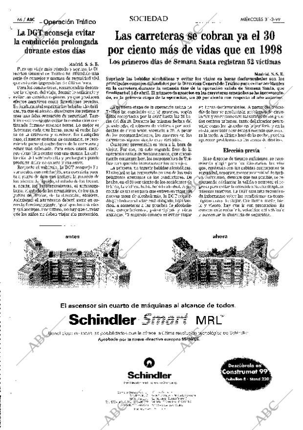 ABC MADRID 31-03-1999 página 66