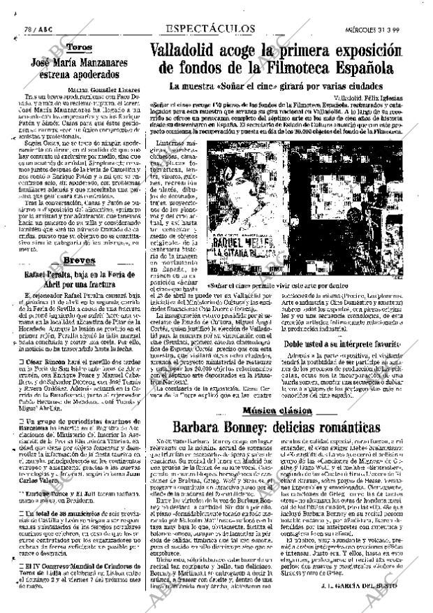 ABC MADRID 31-03-1999 página 78