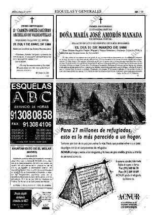 ABC MADRID 31-03-1999 página 89