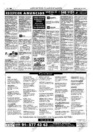 ABC MADRID 31-03-1999 página 92