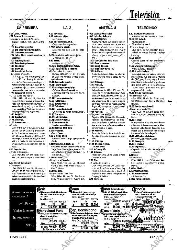ABC MADRID 01-04-1999 página 103