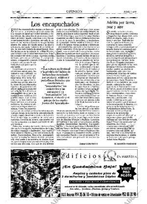 ABC MADRID 01-04-1999 página 14