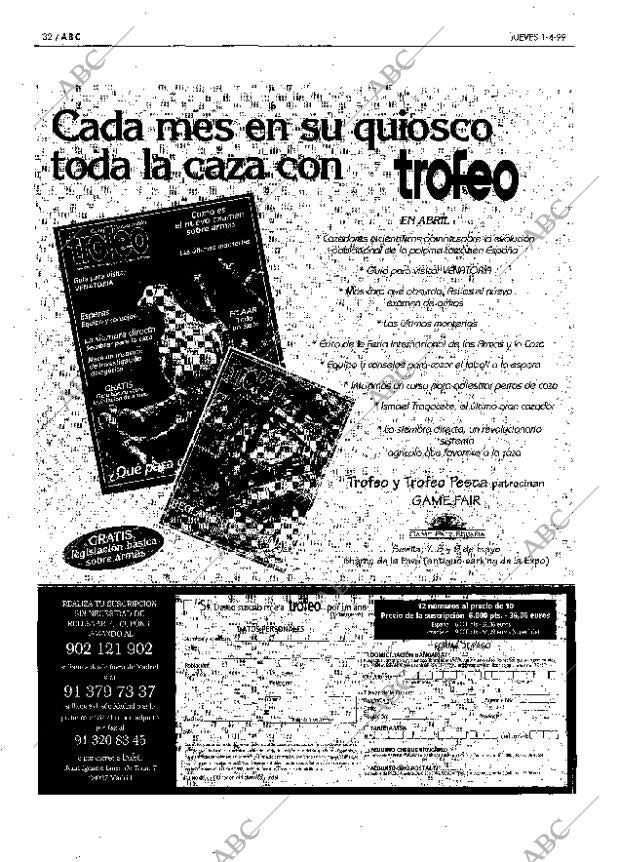 ABC MADRID 01-04-1999 página 32