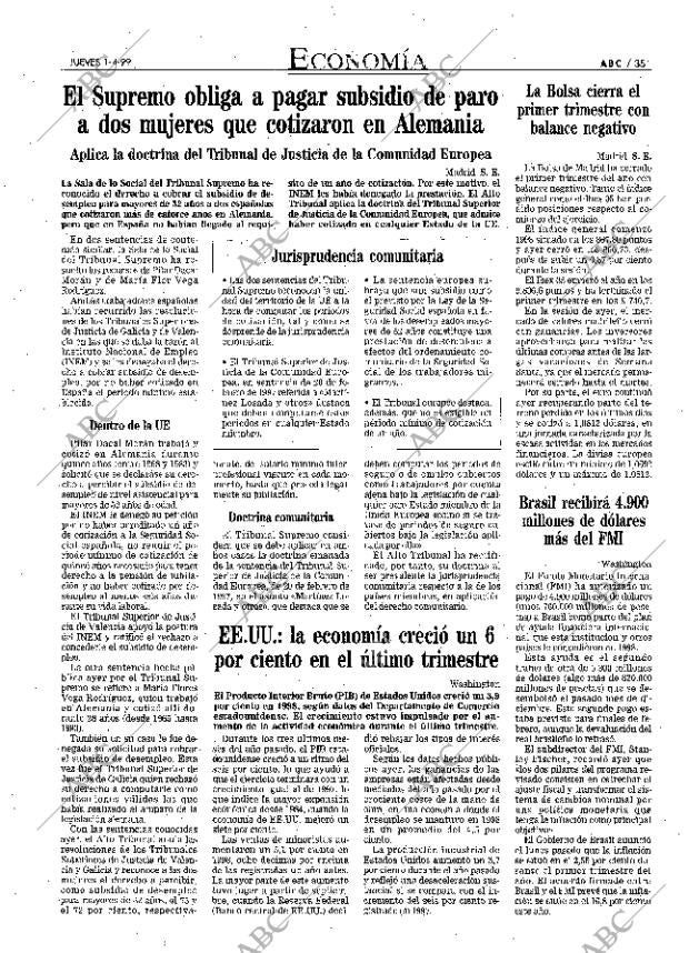 ABC MADRID 01-04-1999 página 35