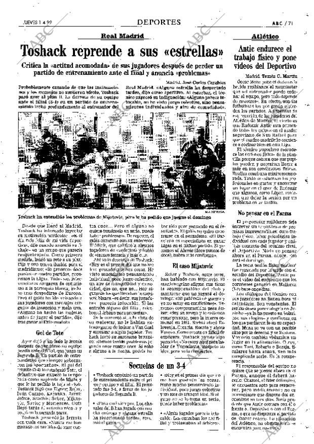 ABC MADRID 01-04-1999 página 71