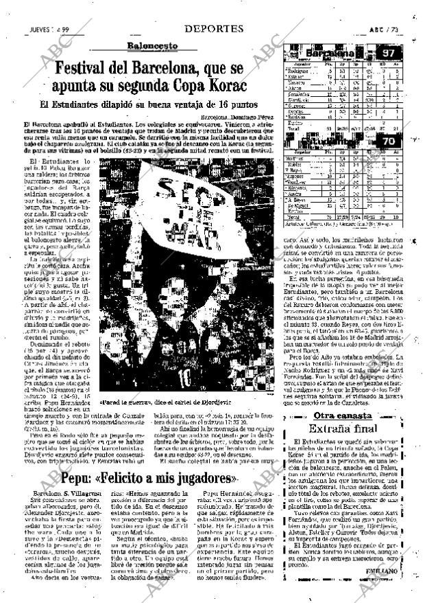 ABC MADRID 01-04-1999 página 73