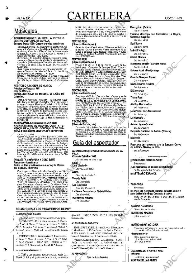ABC MADRID 01-04-1999 página 78