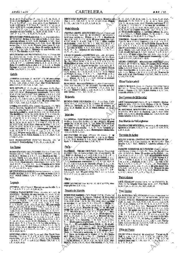 ABC MADRID 01-04-1999 página 85