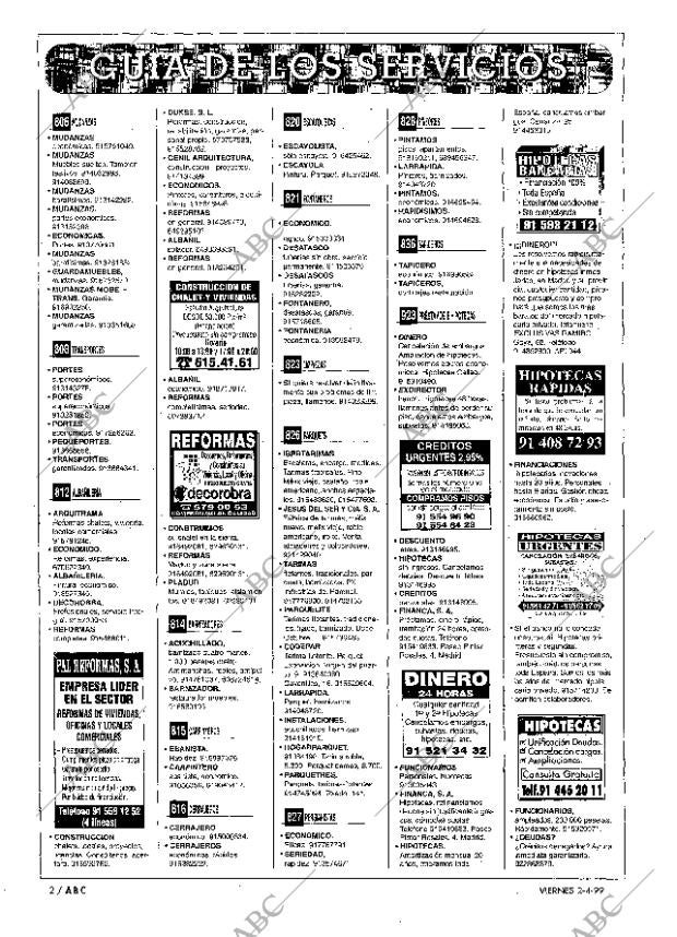 ABC MADRID 02-04-1999 página 2