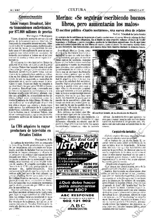 ABC MADRID 02-04-1999 página 46