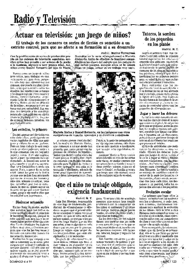 ABC MADRID 04-04-1999 página 123