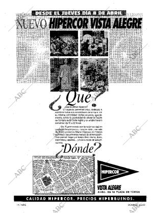 ABC MADRID 04-04-1999 página 14