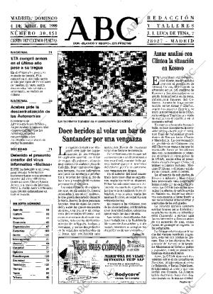 ABC MADRID 04-04-1999 página 15