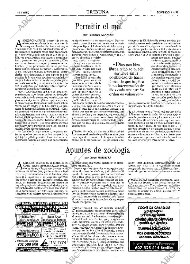 ABC MADRID 04-04-1999 página 42