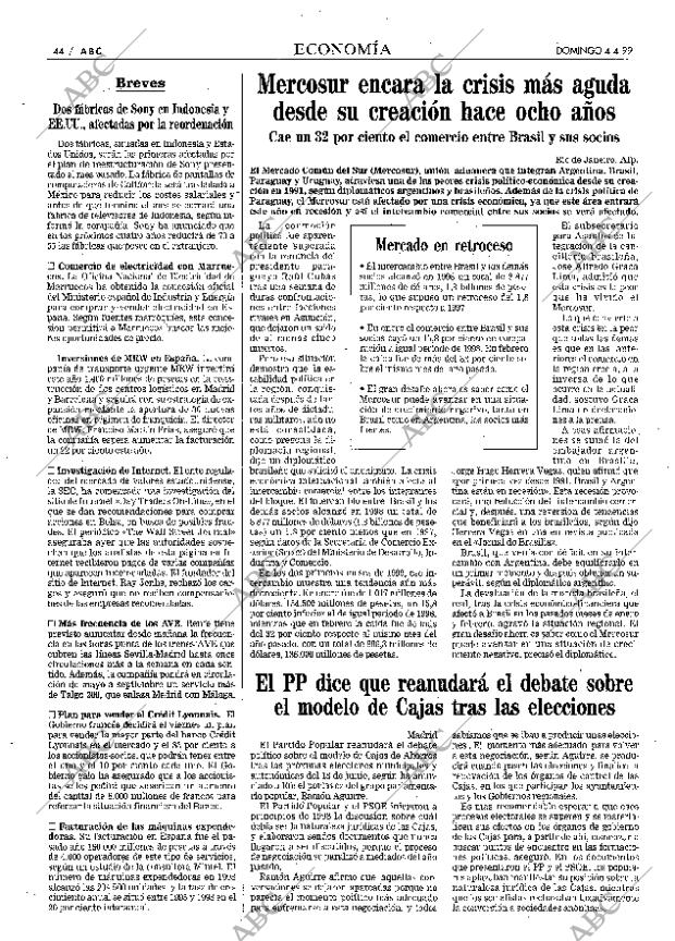 ABC MADRID 04-04-1999 página 44