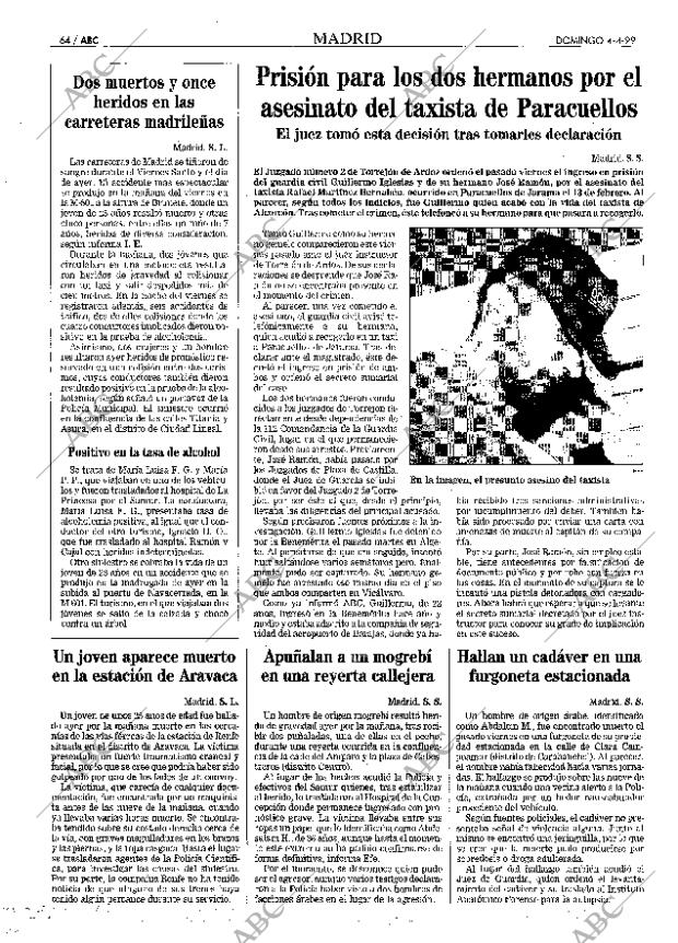 ABC MADRID 04-04-1999 página 64