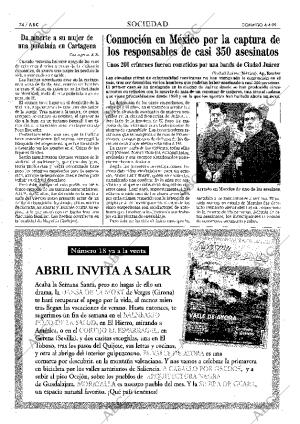 ABC MADRID 04-04-1999 página 74